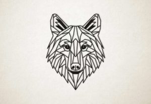 Line Art - Wolf 2