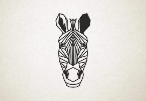 Line Art - Zebra