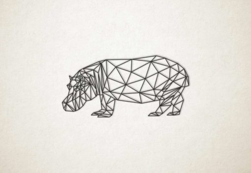 Line Art - Nijlpaard