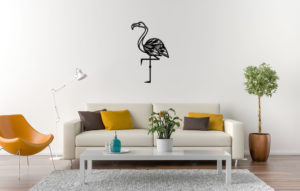 Line Art - Flamingo 1