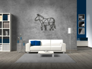 Line Art - Paard 1