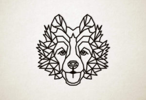 Line Art - Hond - Border Collie