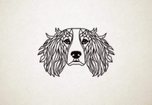 Line Art - Hond - Springer Spaniel