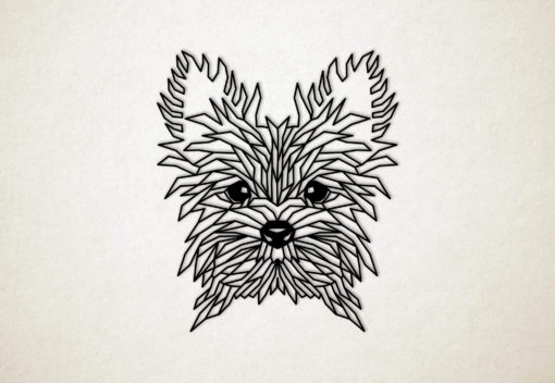 Line Art - Hond - Yorkshire Terrier