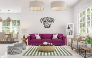 Line Art - Hond - Rottweiler 2
