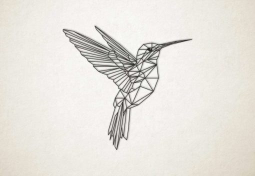 Line Art - Kolibrie 1