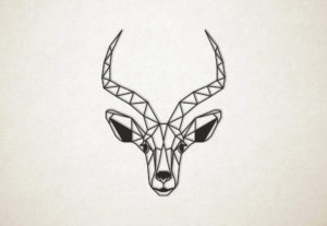 Line Art - Antelope