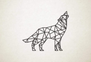 Line Art - Wolf 5