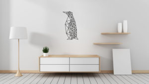 Line Art - Pinguin