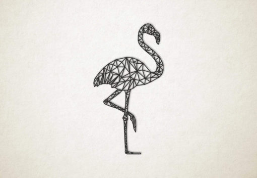 Line Art - Flamingo 2