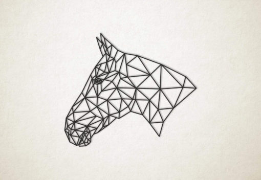 Line Art - Paard 3