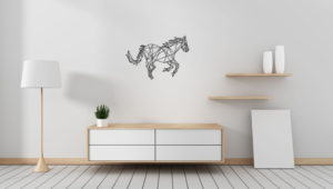 Line Art - Paard 4