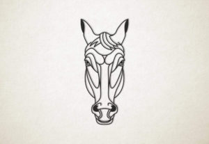 Line Art - Paard 5