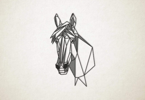 Line Art - Paard 8