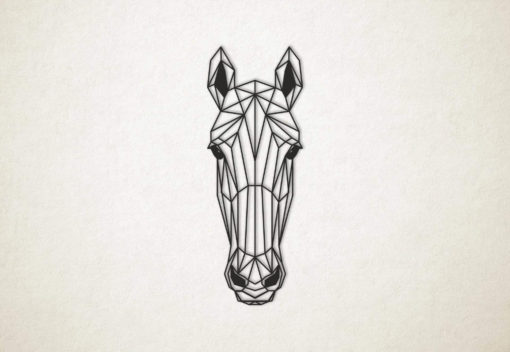 Line Art - Paard 9
