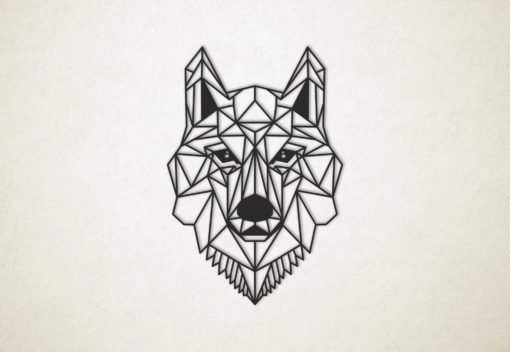 Line Art - Wolf 9