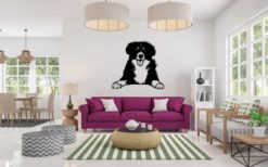 Wanddecoratie - Border Collie hond
