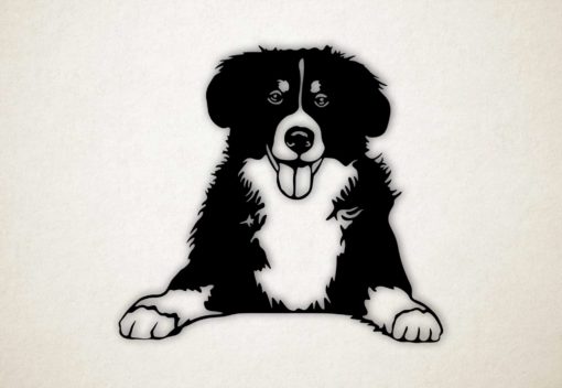 Wanddecoratie - Border Collie hond
