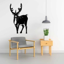 Wanddecoratie - Lopend hert