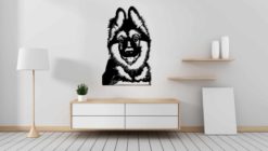 Wanddecoratie - Hond - duitse herder puppy