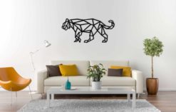 Wanddecoratie - Lopende leeuw