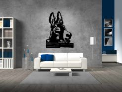 Wanddecoratie - Blije ezel