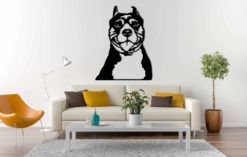 Wanddecoratie - Hond - Pitbull