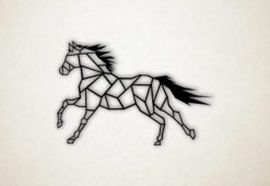 Wanddecoratie - Galopperend paard