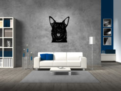 Wanddecoratie - Hond - Australische Kelpie 1