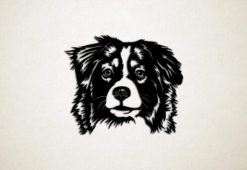 Wanddecoratie - Hond - Australische herder 1