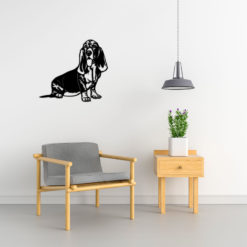 Wanddecoratie - Hond - Basset Hound 1