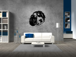 Wanddecoratie - Hond - Bernedoodle 1
