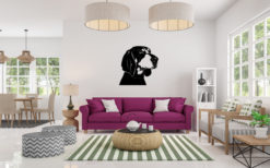 Wanddecoratie - Hond - Bluetick Coonhound