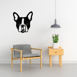 Wanddecoratie - Hond - Boston Terrier 3