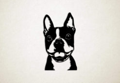 Wanddecoratie - Hond - Boston Terrier 7