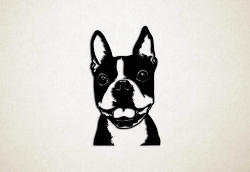 Wanddecoratie - Hond - Boston Terrier 7