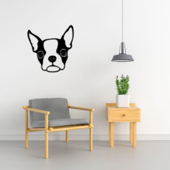 Wanddecoratie - Hond - Boston Terrier 8