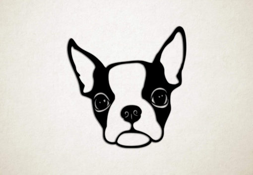 Wanddecoratie - Hond - Boston Terrier 8