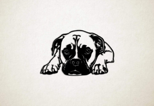Wanddecoratie - Hond - Boxer 1