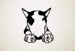 Wanddecoratie - Hond - Bull Terrier