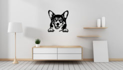 Wanddecoratie - Hond - Corgi 2