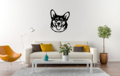 Wanddecoratie - Hond - Corgi 6