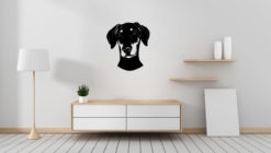Wanddecoratie - Hond - Dobermann 2