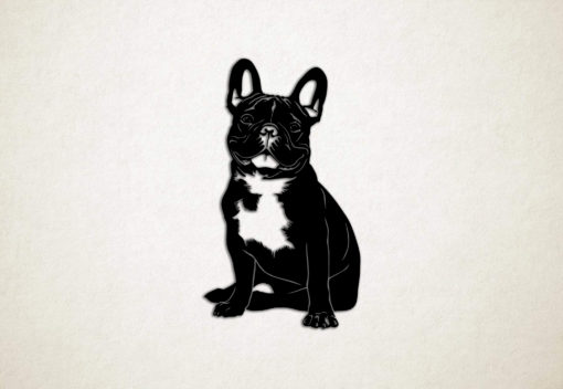 Wanddecoratie - Hond - Franse bulldog 4