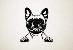 Wanddecoratie - Hond - Franse bulldog 8