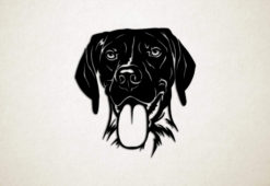 Wanddecoratie - Hond - Duitse staande hond 2