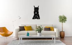 Wanddecoratie - Hond - Riesenschnauzer 4