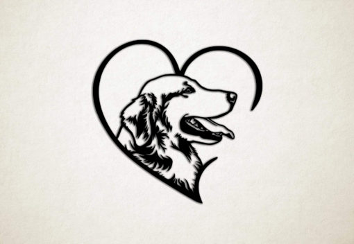 Wanddecoratie - Hond - Golden Retriever 2
