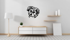 Wanddecoratie - Hond - Malteser 2