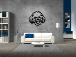 Wanddecoratie - Hond - Malteser